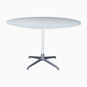 Tavolo da pranzo rotondo La Fonda di Charles Eames per Herman Miller, USA, anni '60