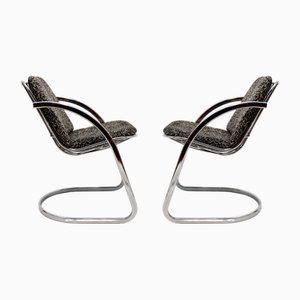 Italienische Stühle im Stil von Gastone Rinaldi, 1970, 2er Set