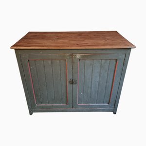 Vintage French Pine Cupboard, 1950s