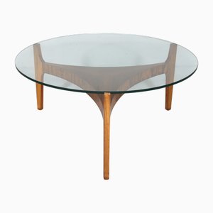 Mesa de centro de Sven Ellekaer para Hohnert, años 60