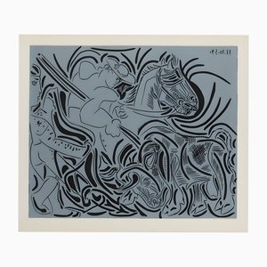Pablo Picasso, La Picque, 1960er, Linolschnitt