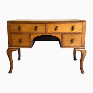 Vintage Oak Dressing Table or Sideboard, 1950s
