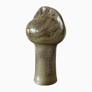 Brutalist Studio Ceramic Vase by Fritz Van Daalen