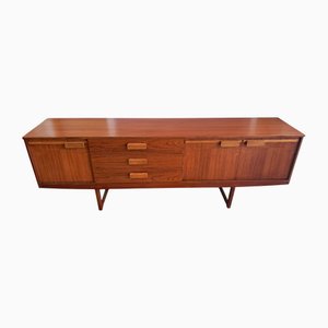 Mid-Century Danish Teak Sideboard with Bar Cabinet, 1960s