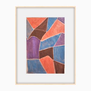 Alice Maier, Re-Nouveau N°1, Acryl auf Papier