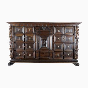 Mueble para monedas genovés antiguo, década de 1600
