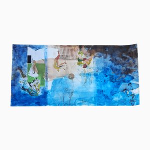 Jorge Castillo, Charaktere, Handkolorierte Monotypie, 2011