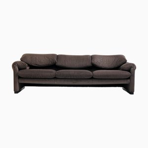 Maralunga Drei-Sitzer Sofa von Vico Magistretti für Cassina, 1990er