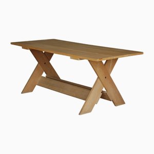 Mesa de comedor Crate de Gerrit Rietveld para Cassina, años 80