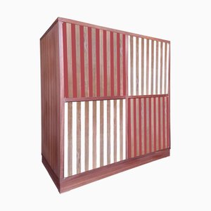 Bunt gestreiftes Wolf Sideboard von Pietro Meccani für Meccani Design