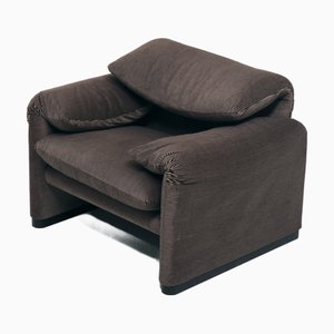 Sillón Maralunga de Vico Magistretti para Cassina, años 90