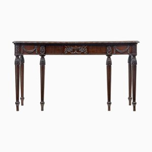 19th Century Carved Console Table in the style of Adam, 1890s