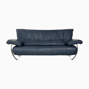 Two-Seater Sofa in Leather from Musterring