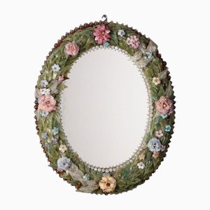 Venetian Mirror with Colored Glass