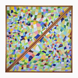 Giorgio Lo Fermo, Reticolo, Dipinto ad olio, 2024