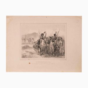 Auguste Raffet, Le Représentant a dit, Lithograph, 1830s