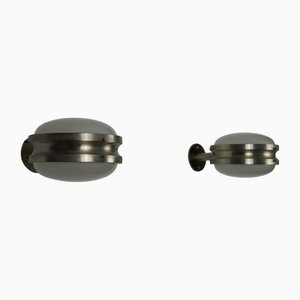 Lámparas de pared Gamma atribuidas a Sergio Mazza para Artemide, años 60, Italia. Juego de 2