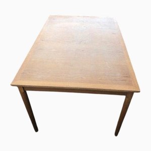 Mesa de comedor de roble, años 60