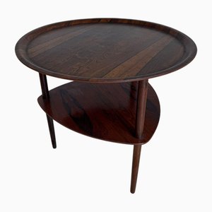 Palisander Couchtisch, Dänemark, 1960er