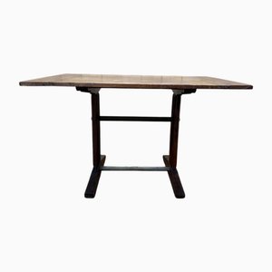 Art Deco Oak Bistro Table