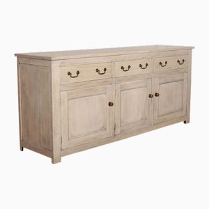 Cómoda inglesa de roble blanqueado