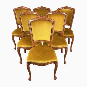 Französische Vintage Stühle im Louis XVI Stil, 6 . Set