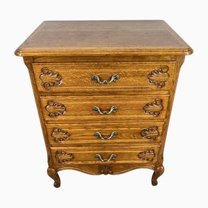 Commode à Tiroirs Vintage en Chêne, France