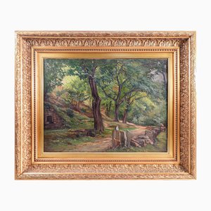 Marcello Boglione, Landscape, Oil on Canvas