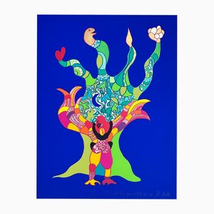 Niki De Saint Phalle, The Bird in Love, 1994, Silkscreen Print