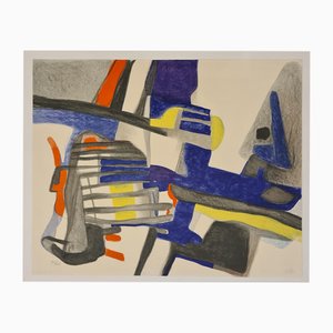 Maurice Estève, Matinailles, 1956, Lithograph