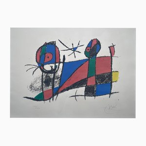 Joan Miró, Lithographie II, 1975, Lithographie