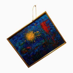 Octave, Abstract Composition, 2025, Acrylic, Framed