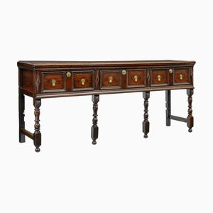 Base de Commode Géorgienne du 18ème Siècle en Chêne, 1750s