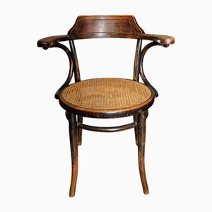 Vintage Nr. 6003 Armlehnstuhl aus Bugholz von Michael Thonet für Thonet, 1890er