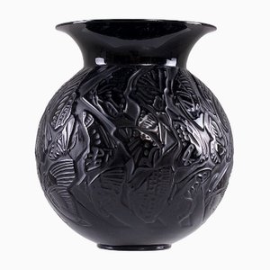 Nymphal Vase by Lalique, France, 1940s