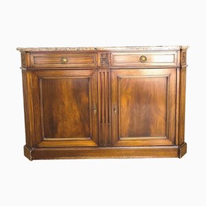 Directoire Style Mahogany and Veneer Buffet, 1800s