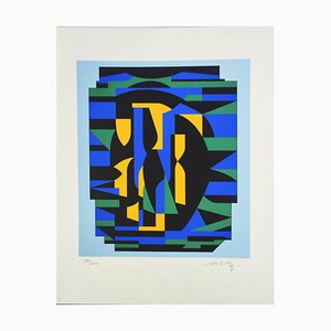 Victor Vasarely, Risir, 1989, Serigrafia
