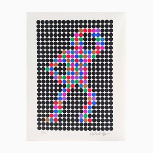 Victor Vasarely, Cirke, 1989, Siebdruck