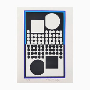 Victor Vasarely, Sicomar, 1989, Siebdruck