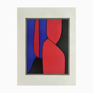 Victor Vasarely, Ménerbes, 1971, Lithograph