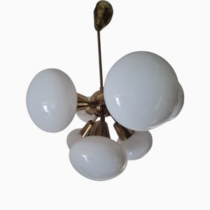 Sputnik Kronleuchter von Kamenický Šenov, 1960er