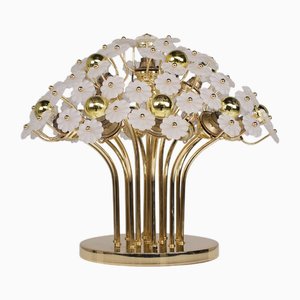 Millefiori Lampe aus Messing, 1970er