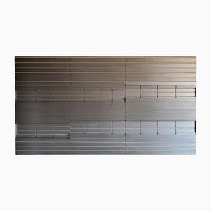 Salvatore Messina, Italian Wall Artwork, 1970s, Aluminum