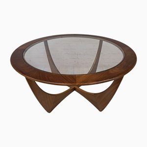 Vintage Danish Astro Round Table in Teak by Victor Wilkins for G-Plan, 1960s