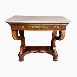 French Empire Console Table, 1850s
