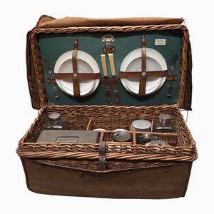 Englischer Picknickkoffer von Sirram, 1890er
