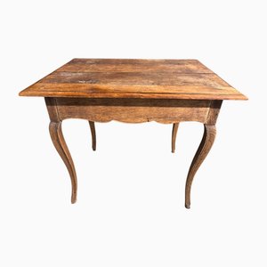 Französischer Beistelltisch aus Eiche, 1800er
