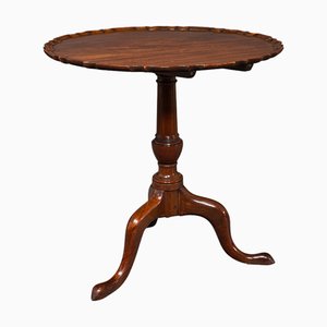 Mesa para tartas georgiana antigua inglesa inclinable, década de 1790