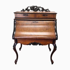 Secreter de mujer holandés Willem III antiguo, década de 1870