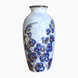 Art Deco Porcelain Vase by Camille Tharaud for Limoges France, 1930s